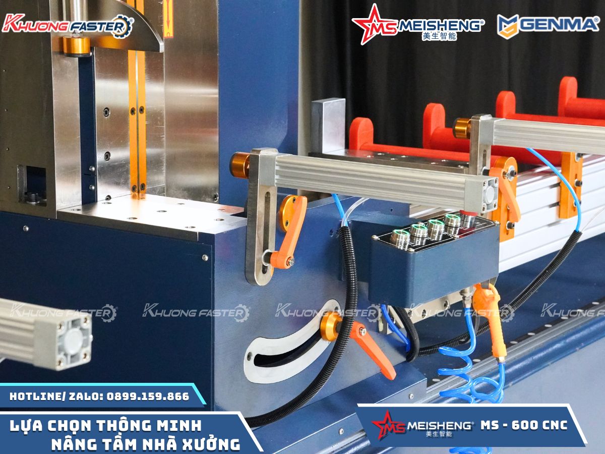 Máy Cắt Nhôm 2 Đầu Meisheng Ms 600 CNC Ngoại Tuyến